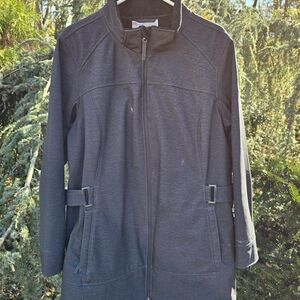 Free Country Women's Dark Gray Trench Coat